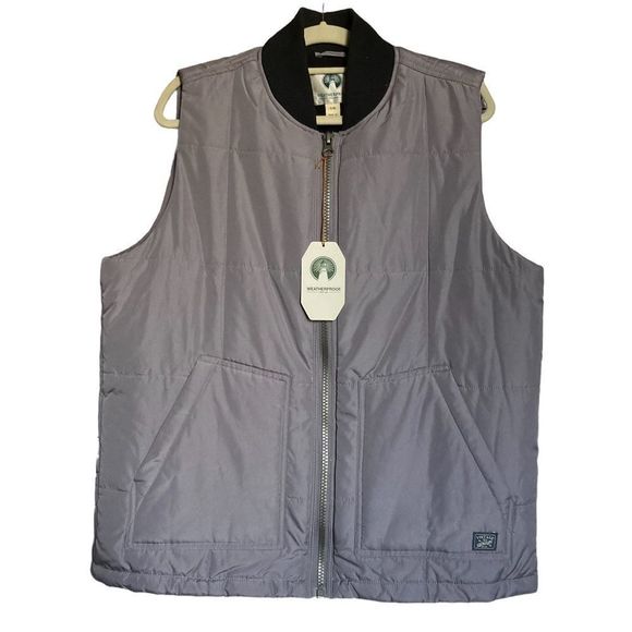 Weatherproof Other - NWT Weatherproof Vintage Mens Large Quilted Zipper Outerwear Vest